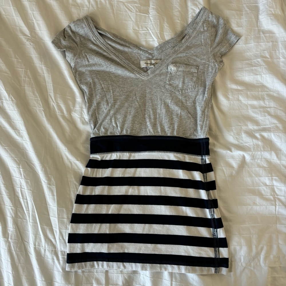 Vintage Y2K Abercrombie And Fitch Women’s Top Size Small Striped